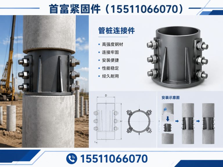 馆陶县管桩连接件展示图